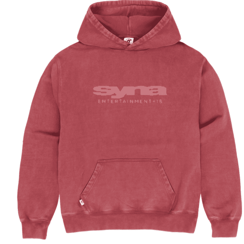 After Hours Washed Red Hoodie